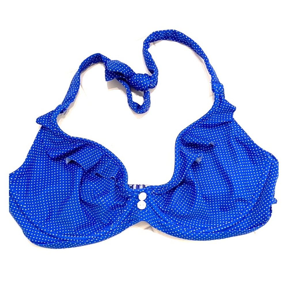 Freya blue bikini top